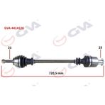 Gva 4414120 Sağ Kangoo 1.9 Dti 98-08 721 mm Komple Aks
