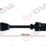 Gva 4414161 Sol Clio III 1.5 Dci 05- Logan 1.4-1.6-1.5 Dci 07- 653 mm Komple Aks