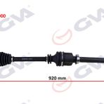 Gva 4416000 Sağ Kangoo 3 1.5 Dci 08- 921 mm Komple Aks