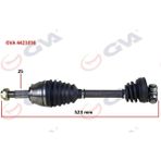 Gva 4421030 Sağ Palio-Albea-Doblo 1.3 Mtj 06 Kisa Tip 523 mm Komple Aks