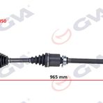 Gva 4429050 Sağ Milli Doblo 1.6 Mjt At/Mt 10- 965.5 mm Komple Aks
