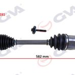 Gva 4435031 Sol Focus 2 04-12 1.6 Tdci-Volvo 1.6D 05-12 582 mm Komple Aks