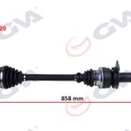 Gva 4475220 858 mm Transporter T5 1.9 TDİ Sağ Komple Aks