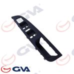 Gva 9116012S Golf 5 Jetta Siyah 2004 2009 Dörtlü Cam Anahtar Çerçevesi