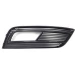 GVA Audi A4 2013-2014-2015 Ön Tampon Sağ Sis Farı Çerçevesi Siyah 8K0807682K