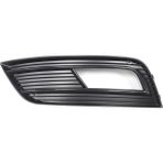 GVA Audi A4 2013-2014-2015 Ön Tampon Sol Sis Farı Çerçevesi Siyah 8K0807681K