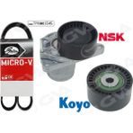 GVA Depomix Alternatör Gergi Kiti Kütüklü Trafic Iii-Megane Iii-Qashqa-Mercedes C200 1.6 Dci/cdi 15- K017PK1545
