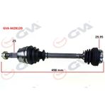 GVA Komple Aks Sağ Mil Siz Aks Lale Siz Grande Punto 1.3 Mjt 75HP 497MM 46308522-55700558-46308329