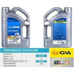 GVA Motor Yağı 5W30 3.2 Lt Platınum Partiküllü-Dpf Tam Sentetik Apı Sn/cf 6 Adet