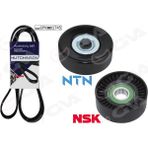 GVA Mtxdpn Alternatör Gergi Kiti Tourneo Connect-Transit Connect 1.8di-Tdci 07- Klimali 6PK1745 - Çok Renkli