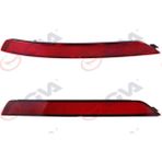 GVA Mtxdpn Arka Tampon Reflektörü R Seat Leon 2006-2013 - Siyah
