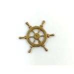 Gvn Art 5734351 Pirinç Gemi Dümen Çarkı 19 mm N:17C Maket