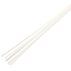 Gvn Art 5750466 İçi Dolu 50 cm 0.5 mm Beyaz 10'lu Plastik Çıta Boru