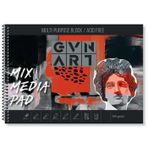 Gvn Art 5798160 Mix Media 200 gr 35x50 cm 15 Yaprak Çok Amaçlı Sanatsal Blok Defter