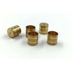 Gvn Art Sarı Metal Varil Kova Fıçı ve Boy 11 mm Çapı 11 mm 5 Adet Maket