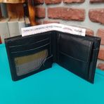Gvnbag Hakiki Deri Erkek Bozuk Para Gözlü Siyah Cüzdan Gvn-0118 Siyah
