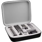 GWCASE Norelco Multigroom Serisi 7000 5000 için Philips ile Uyumlu Kılıf Erkek Bakım Seti MG7750/49 MG7910/49 MG9510/60 Düzeltici ve Aksesuarlar için Uygun Saklama Tutucu (Yalnızca Kutu)
