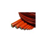 Gwest 100 m 5 mm H Class Silikon İzoleli Cam Elyaf Makaron