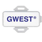 Gwest 1527 GET-2 20x45 mm Beyaz Kablo Bağı Etiket Taşıyıcı