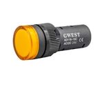 Gwest 16C-24V-S 24V 16 mm Sarı Ledli Sinyal