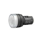 Gwest 22-110V-B 110V 22 mm Beyaz Led'li Sinyal Lambası