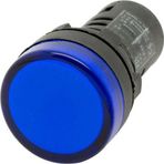 Gwest 22-24V-M 24V 22 mm Mavi Led'li Sinyal Lambası