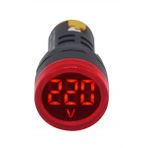 Gwest 22 VS-K 24-450V Kırmızı AD-116 Serisi Voltmetre