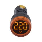 Gwest 22 VS-S 24-450V Sarı AD-116 Serisi Voltmetre