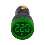 Gwest 22 VS-Y 24-450V Yeşil AD-116 Serisi Voltmetre