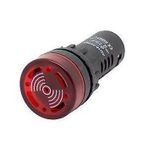 Gwest 22DS-MS24 24V 22 mm Sesli Led Flaşör İkazlı Buzzer