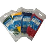 Gwest 3.6X150Mm 15Cm Renkli Plastik Cırt Kelepçe Kablo Bağı Yeşil