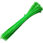 Gwest 3.6x200 mm 100 Adet Yeşil Kablo Bağı Plastik Cırt Kelepçe