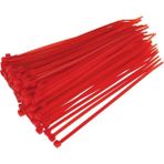 Gwest 3,6x150 mm 100'lü Kırmızı Kablo Bağı