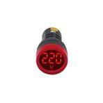 Gwest 6501 24 V 550 V Kırmızı Ledli 22 mm Voltmetre