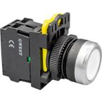 Gwest A5-31D-110 10 Adet Beyaz Led Işıklı Start Buton
