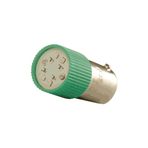 Gwest BA9S 110V.AC-DC Yeşil Led Ampul