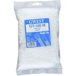 Gwest Gt 100M 100 x 2,5 mm Beyaz Kablo Bağı