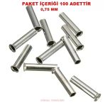 Gwest İzolesiz Kablo Yüksüğü 0.75Mm E 10Mm (1000 Li Pk.)