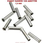 Gwest İzolesiz Kablo Yüksüğü 1,5mm E 10mm 100 Li Pk.