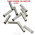 Gwest İzolesiz Kablo Yüksüğü 2.5Mm E 12Mm (1000 Li Pk.)