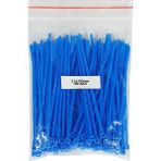 GWEST Plastik Kablo Bağı - Mavi - 2,5MMX100MM - Cırt Kelepçe (100 Adet)