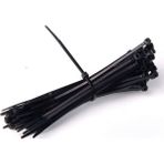 Gwest Siyah Kablo Bağı Plastik Cırt Kelepçe 3.6X150Mm 100 Adet Siyah 3.6X150 Mm - 3,6 x 150 mm