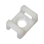 Gwest Vidalı Kroşe 23 x 16 x Ø10mm - Beyaz - 10 Adet