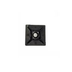 Gwest Yapışkanlı Kroşe 28mm x 28mm - Siyah - 25 Adet