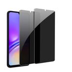 GXAYZ 【2 adet】Samsung Galaxy A05 için görüş koruma folyosu, gizlilik zırhlı koruma camı, gözetleme önleyici folyo, anti spy koruyucu cam
