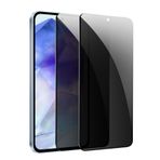 GXAYZ 【2 adet】Samsung Galaxy A55 5G için görüş koruma folyosu, gizlilik zırhlı koruma camı, gözetleme önleyici folyo, anti spy koruyucu cam