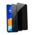 GXAYZ 【2 adet】Xiaomi Redmi Note 11/11S için paravan folyo, gizlilik zırhlı koruma camı, gözetleme önleyici folyo, casus önleyici koruyucu cam