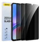GXAYZ 【3 adet】 Samsung Galaxy A05S için görüş koruma folyosu, gizlilik zırhlı koruma camı, gözetleme önleyici folyo, anti spy koruyucu cam