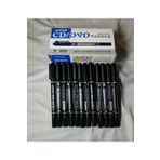 Gxin Cift Tarafli Siyah Cd-Dvd Kalemi (12 Adet)