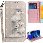 GXLONG Ooboom Kılıf, Xiaomi Mi 11 Lite 4G/5G için, 3D Manyetik Kapaklı Cüzdan Kılıf, PU Deri Destek Çubuk, Fatura Bölmeli Kart Yuvaları ile Bilek Kayışı - Sincap